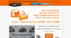 Desktop Screenshot of chatarricas.com